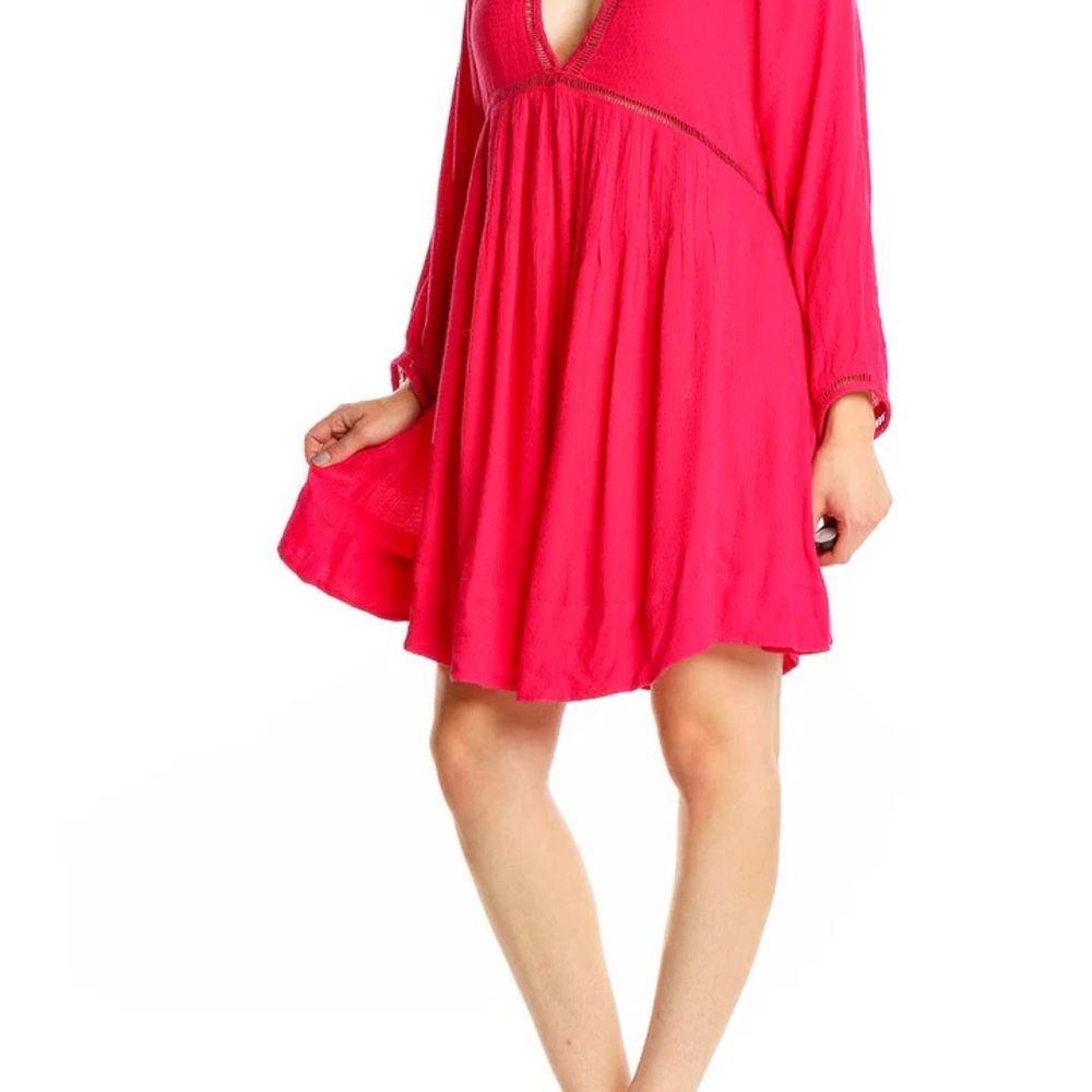 Free People Go Lightly Swing Dress